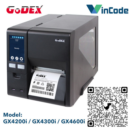 Máy in tem nhãn GoDEX GX4300i 300dpi