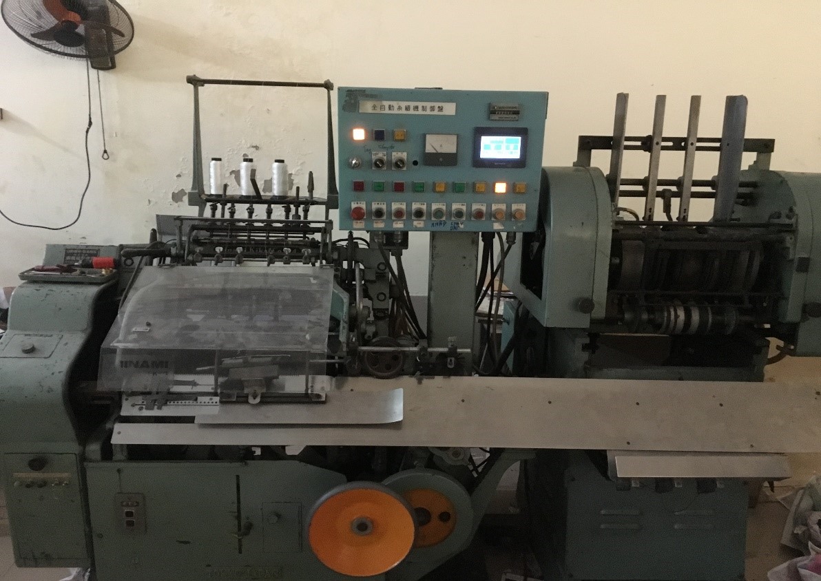 Máy khâu chỉ bán tự động 16 trang