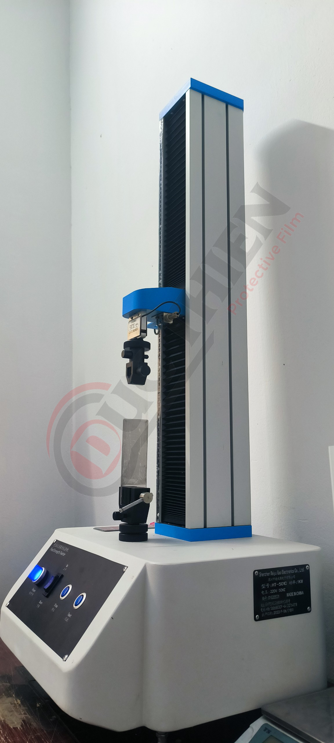Máy kiểm tra lực kính của màng bảo vệ