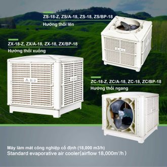 Máy làm mát công nghiệp cố định 18.000 m3/h