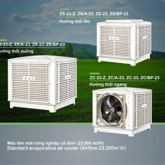 Máy làm mát công nghiệp cố định 23.000 m3/h