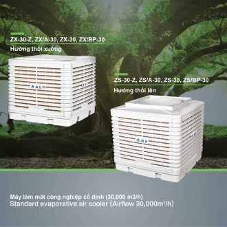 Máy làm mát công nghiệp cố định 30.000 m3/h