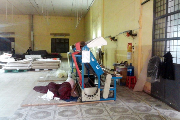 máy mét vải