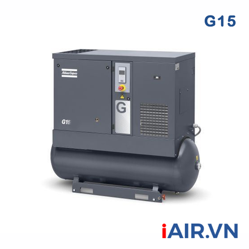 Máy nén khí trục vít có dầu Atlas Copco G15