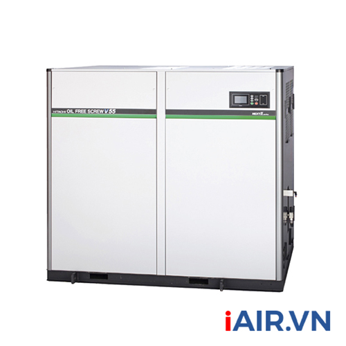 Máy nén khí trục vít không dầu Hitachi Next II 15 – 55kW