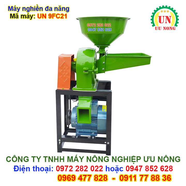 Máy nghiền thức ăn chăn nuôi sử dụng dao nghiền
