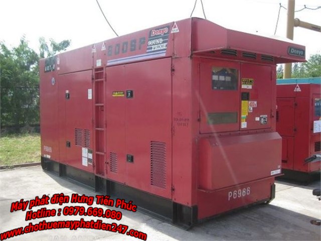 Máy phát điện công nghiệp Denyo cũ