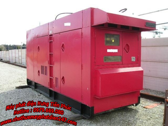 Máy đi phát điện Komatsu