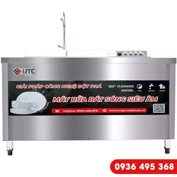 Máy rửa bát siêu âm UTC 1000HD