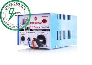 Máy sạc Hanshin 12V-10A (dây nhôm)