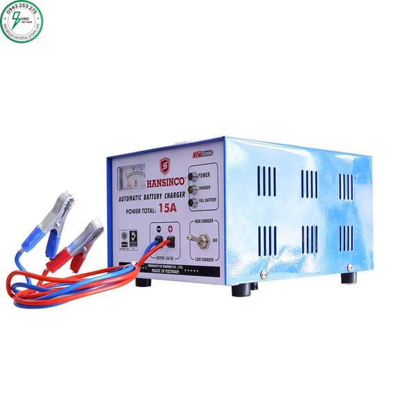 Máy sạc Hanshin 15A (dây nhôm)