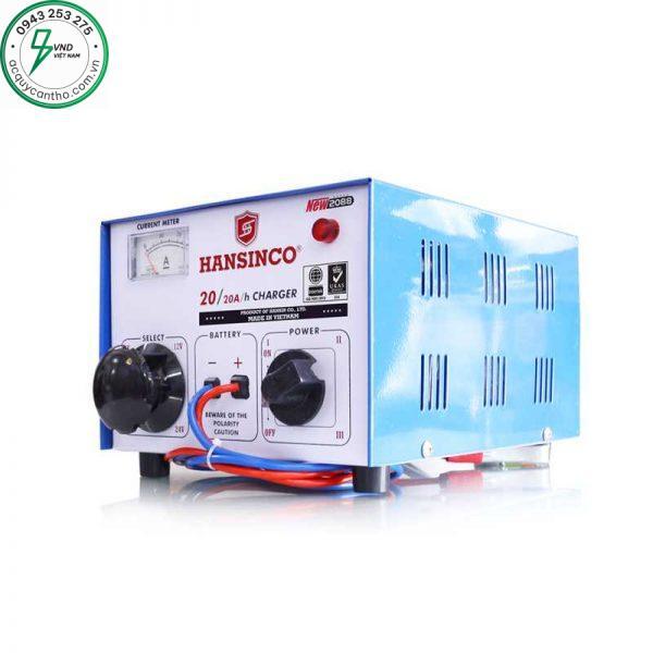 Máy sạc Hanshin 20A (dây nhôm)