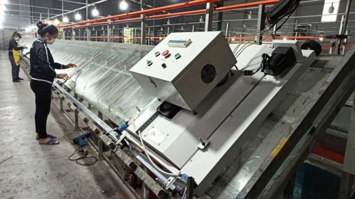 Máy sấy in lụa bàn nghiêng