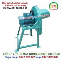 Máy thái chuối – Băm cỏ – Băm rau bèo đa năng công suất lớn