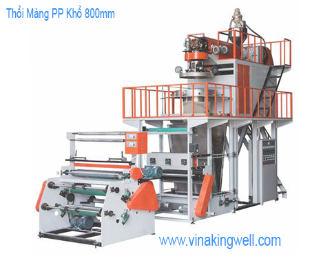 Máy thổi màng PP khổ 800