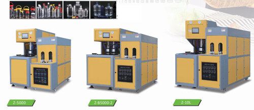 Máy thổi hũ PET bán tự động