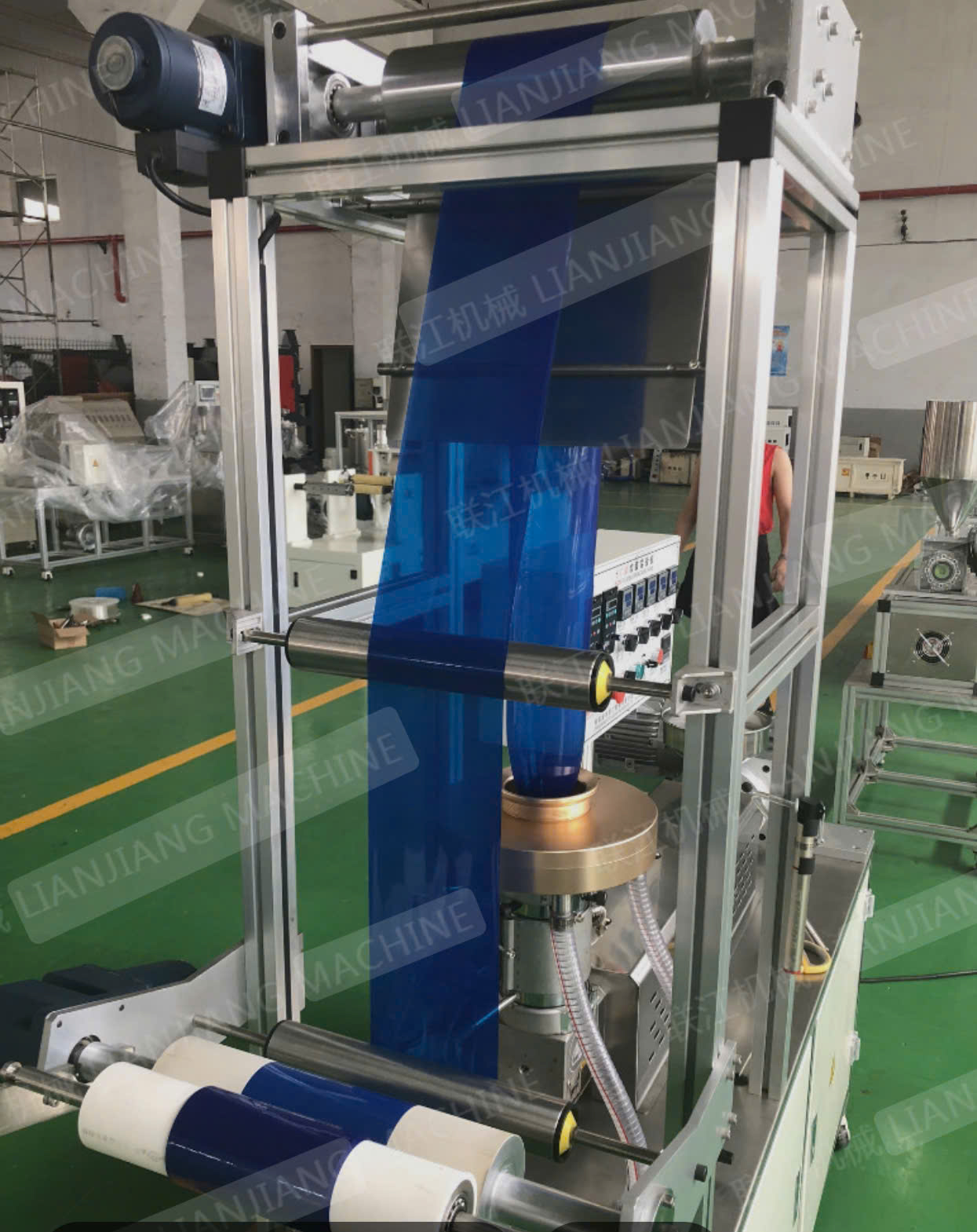 Máy thổi túi bao bì thí nghiệm