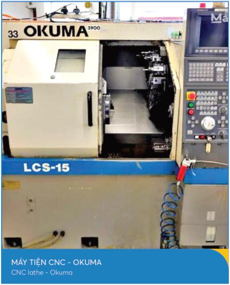 Máy tiện CNC Okuma