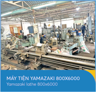 Máy tiện Yamazaki 800x6000