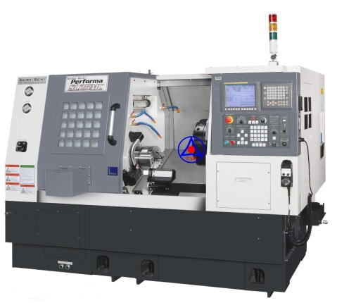 Máy tiện ngang CNC Akira Seiki - Model SL25MC