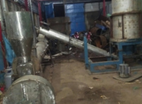 Máy xào ly tâm sấy hạt nhựa