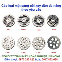 Máy xay thịt – Cua – Cá – Đùn cám đa năng Cối