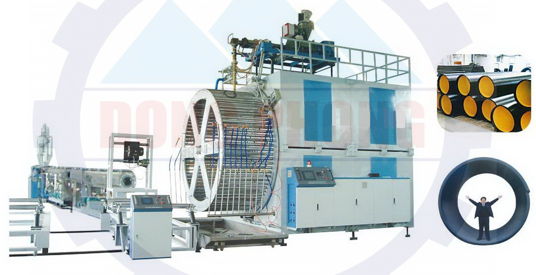 Máy sản xuất ống thoát nước đường kính lớn