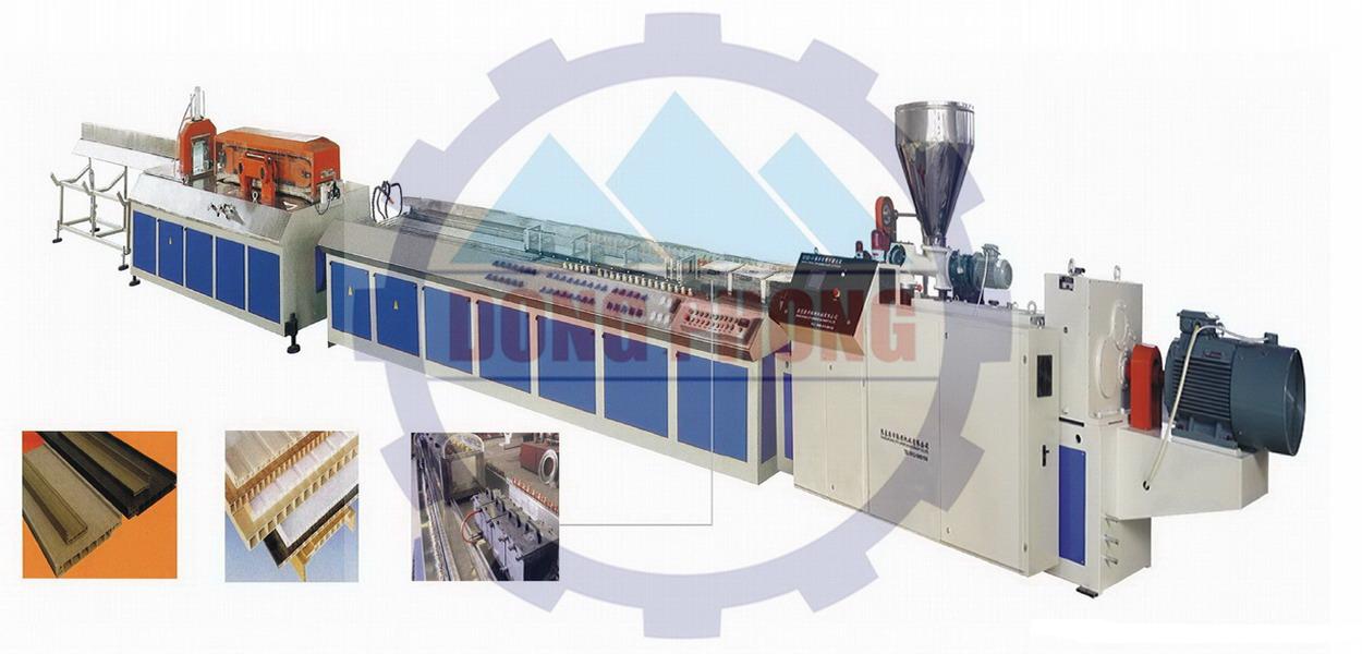 Máy sản xuất thanh nhựa- tấm nhựa PVC