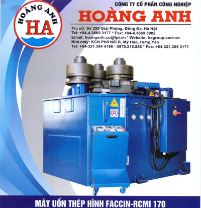 Máy uốn thép hình