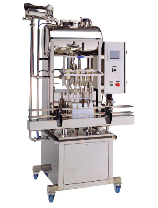 Máy chiết rót dạng chai đứng