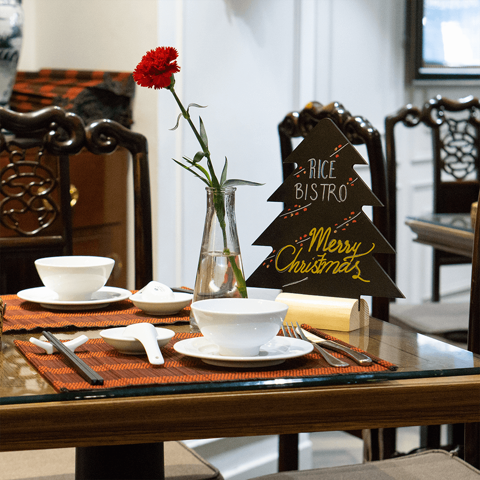 Bảng menu để bàn