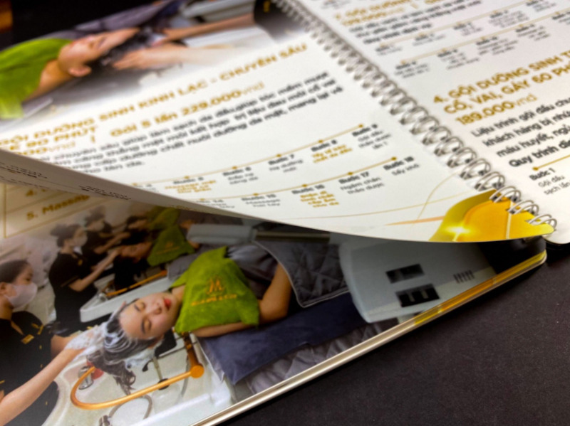 In Menu nhựa 380