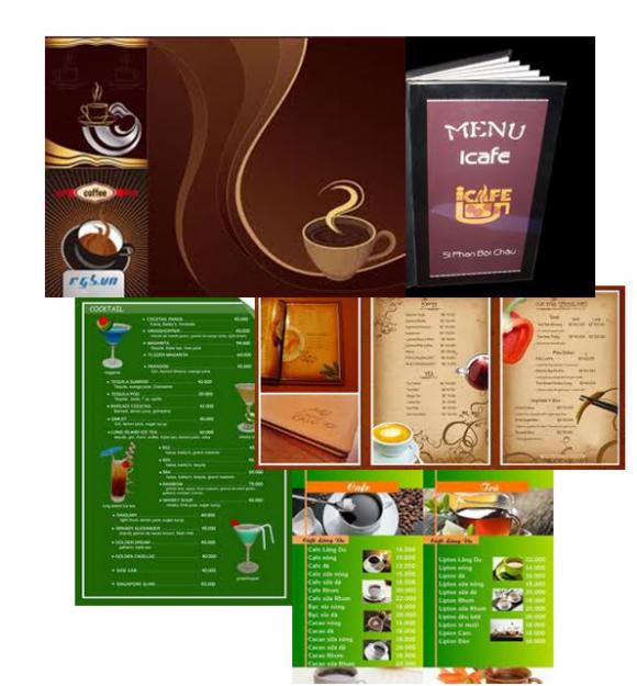 Menu bảng giá