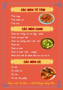 Menu mica