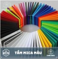 Tấm mica màu