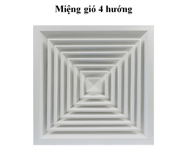 Miệng gió 4 hướng