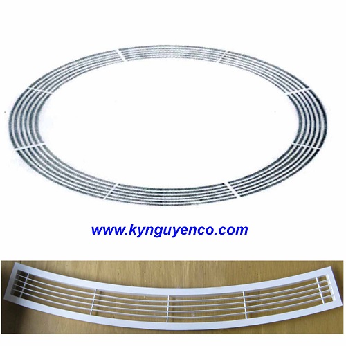 Miệng gió Linear cong