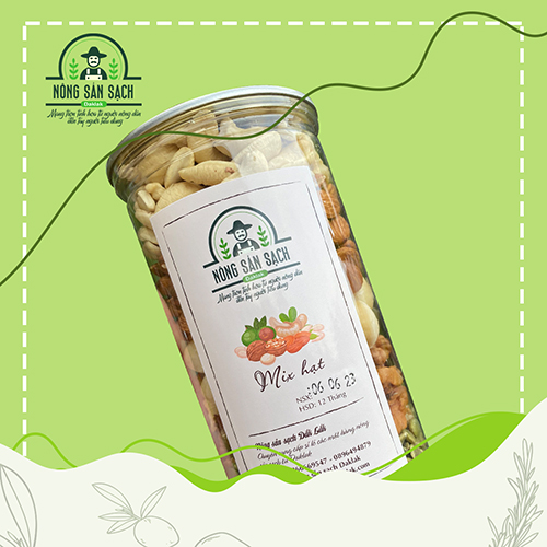 Mix hạt 5 loại hũ