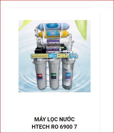 Máy lọc nước htech ro