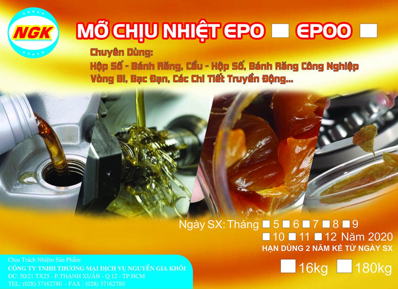 Mỡ bôi trơn EPO