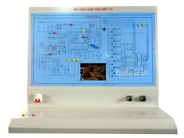 Mô hình bếp từ dàn trải