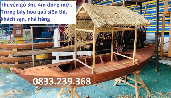 Mô hình thuyền gỗ