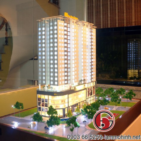 Mô hình khách sạn Hilton - Đà Nẵng