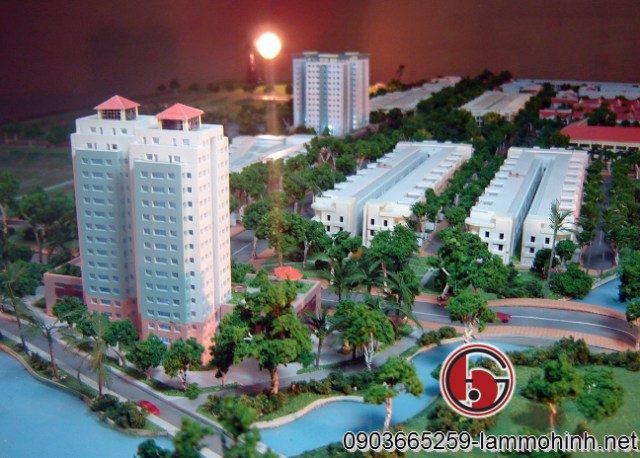 Mô hình kiến trúc khu dân cư Green River