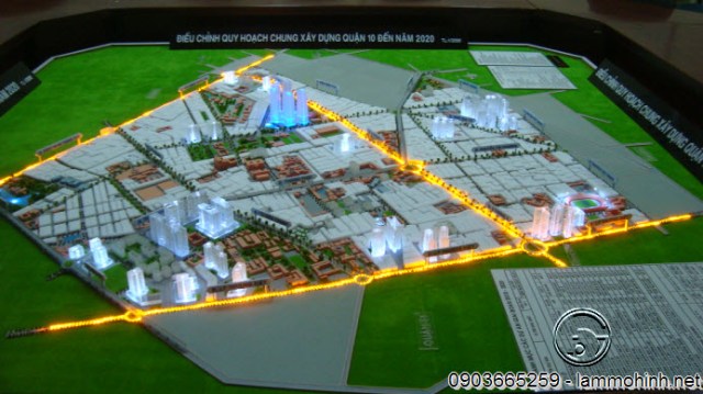 Mô hình quy hoạch Q.10, tp HCM