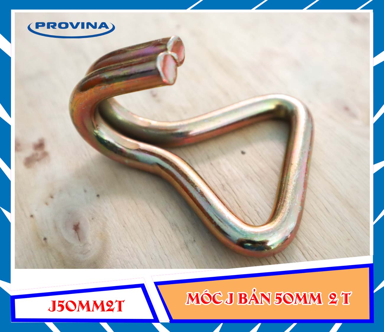 Móc J bản 2 tấn