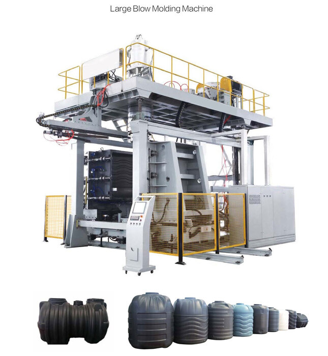 Máy thổi nhựa HDPE 2000L