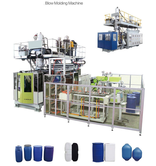 Máy thổi phuy nhựa 220L 2 lớp