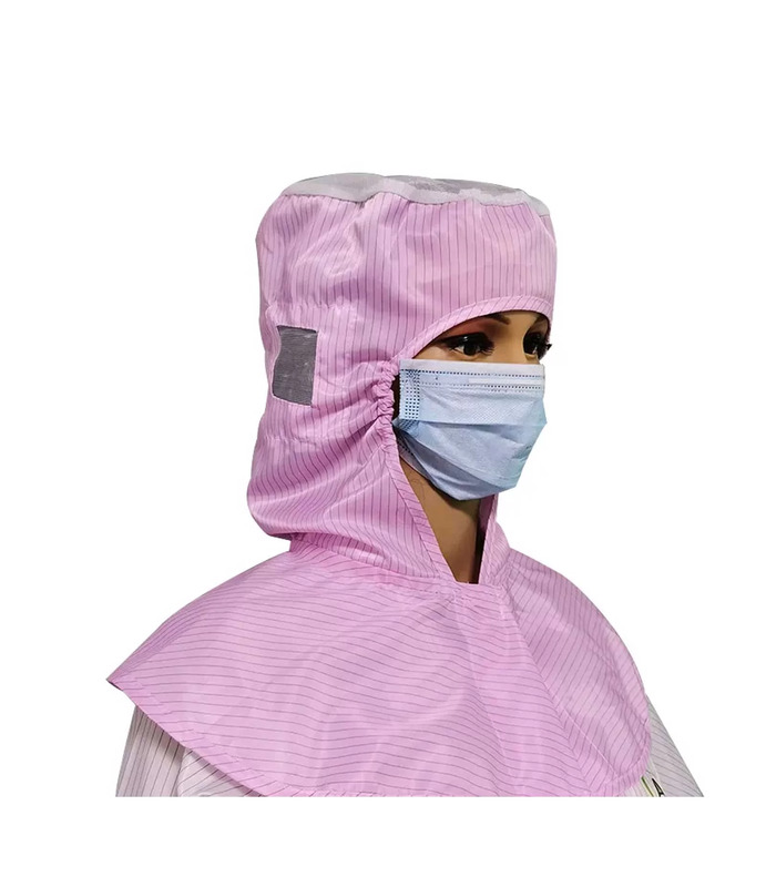 Mũ trùm đầu phòng sạch chống tĩnh điện Polyester