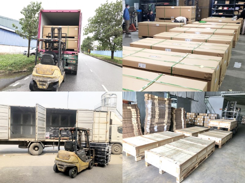 Lắp ráp, đóng gói và vận chuyển